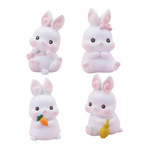 Alipis 4 Stück Osterhase Kuchen Dekoration Teiliges aus Harz Lustige Figuren für Geburtstagsfeiern Hochzeiten und Fotografie für Torten und Tischdekorationen Alipis 4 Stück Osterhase Kuchen Dekoration Teiliges aus Harz Lustige Figuren für Geburtstagsfeiern Hochzeiten und Fotografie für Torten und Tischdekorationen von Alipis
