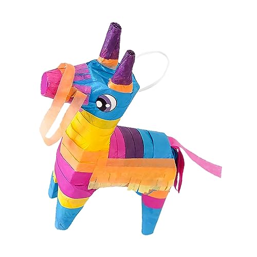 Alipis 4 Stück Piñata Pinatas für Geburtstagsfeier Weihnachtsgeschenke Abs spaß the pleasure zum Plüschtier Outdoor-Spielset für Kinder Pinata-Spielzeug in Pferdeform Pinata-Hit-Spielzeug von Alipis