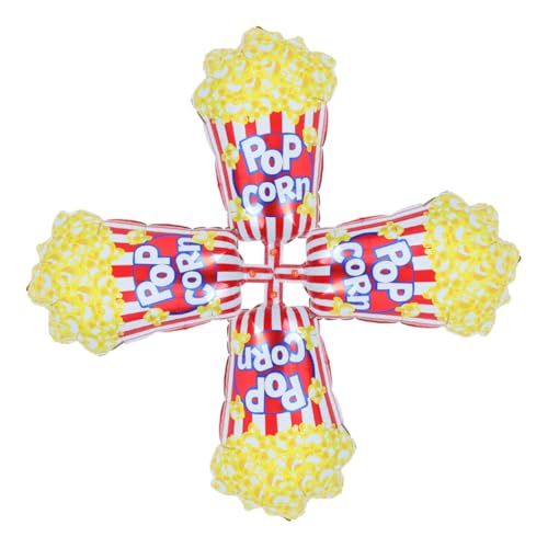 Alipis 4 Stück Popcornballon Filmpartydekorationen Partyversorgung Film-Popcorn-Ballon Partydekorationen für Filmabende Popcorn-Dekorationen für Partys Popcorn-Partyzubehör Aluminiumfolie Alipis 4 Stück Popcornballon Filmpartydekorationen Partyversorgung Film-Popcorn-Ballon Partydekorationen für Filmabende Popcorn-Dekorationen für Partys Popcorn-Partyzubehör Aluminiumfolie von Alipis