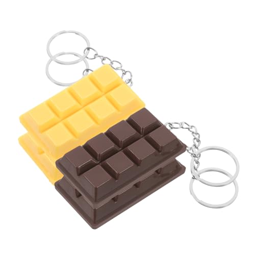 Alipis Schokoladen-schlüsselanhänger-set Zum Valentinstag 4-teilig Handtaschen- Realistisches Schokoladenmodell Partygeschenke für Babyparty Alipis Schokoladen-schlüsselanhänger-set Zum Valentinstag 4-teilig Handtaschen- Realistisches Schokoladenmodell Partygeschenke für Babyparty von Alipis