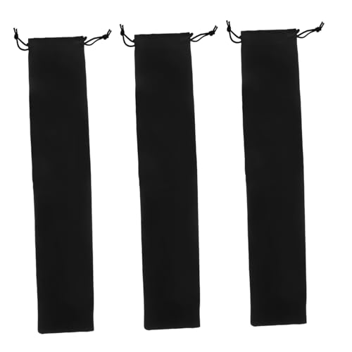 Alipis 4 Stück Schwarze Fächerhüllen aus Flockstoff mit Kordelzug Handgefertigte Faltfächer Taschen Kompakter Organizer für Japanische Handfächer Schutz Reiseaccessoire Alipis 4 Stück Schwarze Fächerhüllen aus Flockstoff mit Kordelzug Handgefertigte Faltfächer Taschen Kompakter Organizer für Japanische Handfächer Schutz Reiseaccessoire von Alipis