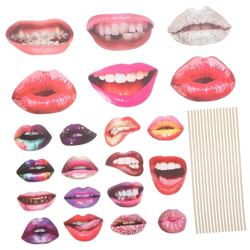 Alipis 40 Sätze Teiliges Foto Selfie Requisiten Lustige Mund und Lippen Partyaccessoires aus für Fotokabinen Langlebig und Praktisch für Gruppen Partys Alipis 40 Sätze Teiliges Foto Selfie Requisiten Lustige Mund und Lippen Partyaccessoires aus für Fotokabinen Langlebig und Praktisch für Gruppen Partys von Alipis