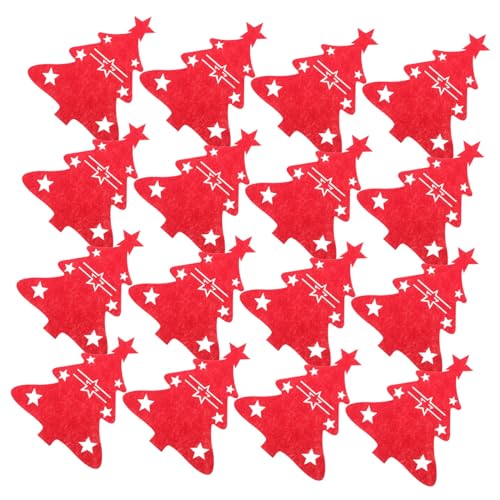 Alipis 48 Stück Teiliges Weihnachts-besteckbeutel Stabilem Filz Rote Weihnachtsbaumform Gabel Löffeltaschen Festliche Tischdekoration für Große Feiern und Einfache Besteckorganisation Alipis 48 Stück Teiliges Weihnachts-besteckbeutel Stabilem Filz Rote Weihnachtsbaumform Gabel Löffeltaschen Festliche Tischdekoration für Große Feiern und Einfache Besteckorganisation von Alipis