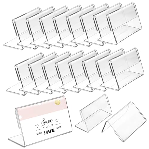 Alipis 48 Stück Transparente Tischkarte Inhaber Tischplatte Staffeleien Anzeige Slots Steht Tabletop -zeichenhalter Schilderhalter Für Den Tisch Groß Etiketthalter Vertikale P.s Alipis 48 Stück Transparente Tischkarte Inhaber Tischplatte Staffeleien Anzeige Slots Steht Tabletop -zeichenhalter Schilderhalter Für Den Tisch Groß Etiketthalter Vertikale P.s von Alipis