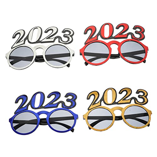 Alipis 4Paare Neujahrs Partybrillen Leistungsbrille Und Cosplay Accessoire Für Festlichkeiten Und Fotos Lustige Retro Partykleidung Alipis 4Paare Neujahrs Partybrillen Leistungsbrille Und Cosplay Accessoire Für Festlichkeiten Und Fotos Lustige Retro Partykleidung von Alipis