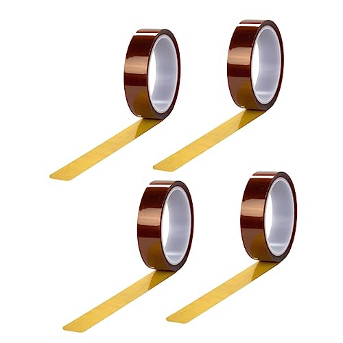 Alipis 4Rollen Hitzebeständiges Doppelseitiges Klebeband für Wärmeübertragungen Praktisch Langlebig Einfach zu Verwenden Hinterlässt Rückstände Hochwertiges Alipis 4Rollen Hitzebeständiges Doppelseitiges Klebeband für Wärmeübertragungen Praktisch Langlebig Einfach zu Verwenden Hinterlässt Rückstände Hochwertiges von Alipis