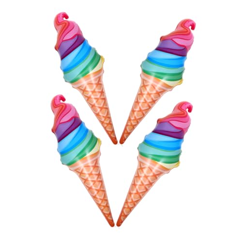 Alipis 4Stücke Aufblasbare Eiscreme Ballons Eistüten Dekoration Für Kindergeburtstage Party Kreative Eisdessert Requisiten Für Feste Und Feiern Alipis 4Stücke Aufblasbare Eiscreme Ballons Eistüten Dekoration Für Kindergeburtstage Party Kreative Eisdessert Requisiten Für Feste Und Feiern von Alipis