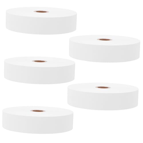 Alipis 5 Rollen Timer -Klebeband zeichnen Papierband für Funkentimer Physikunterricht Versuchsapparatur physik elektrisches experimentpapier Teile des Zündzeitgebers Physikband Weiß Alipis 5 Rollen Timer -Klebeband zeichnen Papierband für Funkentimer Physikunterricht Versuchsapparatur physik elektrisches experimentpapier Teile des Zündzeitgebers Physikband Weiß von Alipis