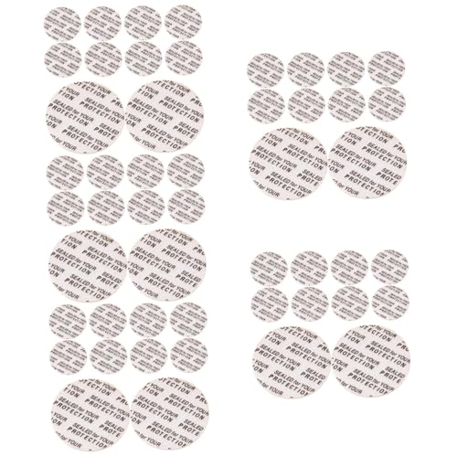 Alipis 5 Sätze Druckempfindliche Flaschenverschlüsse Dichtungen Für Einmachgläser Flaschen Selbstklebende Langlebige Manipulationssichere Gasket Liner Für Frische Inhalte 300 Stück * 5 von Alipis