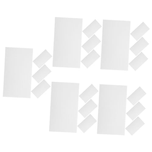Alipis 5 Sätze Foam Square Diy Schaum Pads Doppelt Stoßfänger Quadratische Klebeband Doppelseitiges Klebeband Befestigungsquadrate Für Scrapbooking Montageband Eva Weiß 4 Blätter * 5 von Alipis