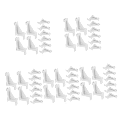 Alipis 5 Sätze Plastik -schnapphaken Teile Unterstützt Für Clips Kühlschrankständer Regal-clip-klemme Klammern Selbsthemmend Wahr Robust Montiert Gefrierregal Klein Cool Weiß 10 Stück * 5 Alipis 5 Sätze Plastik -schnapphaken Teile Unterstützt Für Clips Kühlschrankständer Regal-clip-klemme Klammern Selbsthemmend Wahr Robust Montiert Gefrierregal Klein Cool Weiß 10 Stück * 5 von Alipis