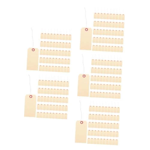 Alipis 5 Sätze Preis Schild Leer Verpackungsetiketten Identifikation Versandschilds Stichworte Manila-tags Schlüssel Verdrahtet Verkabelter Manila-tag Kabelbinder Eisendraht 100 Stück * 5 Alipis 5 Sätze Preis Schild Leer Verpackungsetiketten Identifikation Versandschilds Stichworte Manila-tags Schlüssel Verdrahtet Verkabelter Manila-tag Kabelbinder Eisendraht 100 Stück * 5 von Alipis
