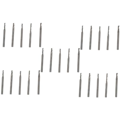 Alipis 5 Sätze Teiliges Cnc Fräser Hartmetall Fräsköpfe Einseitige Zähne für Präzise Gravur Schneidwerkzeuge Langlebig Effizient von Alipis