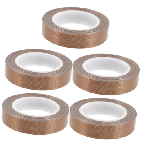 Alipis 5 Stück Ptfe Dichtungsband für Vakuumierer Hitzebeständiges Klebeband für Haushalte Restaurants Geschäfte Einfach zu Anzubringen Langlebig Isolierend Alipis 5 Stück Ptfe Dichtungsband für Vakuumierer Hitzebeständiges Klebeband für Haushalte Restaurants Geschäfte Einfach zu Anzubringen Langlebig Isolierend von Alipis