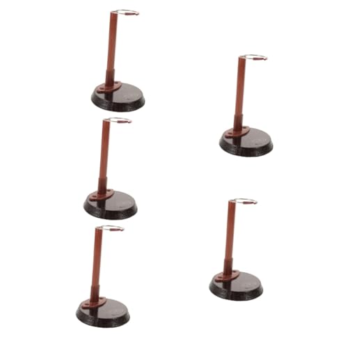 Alipis 5 Stück Ständer für Puppen Puppe steht Stand Puppenträger Puppen für Puppenständer Mädchen Puppenanzeige Puppenfigurenständer Display-Ständer Holz von Alipis