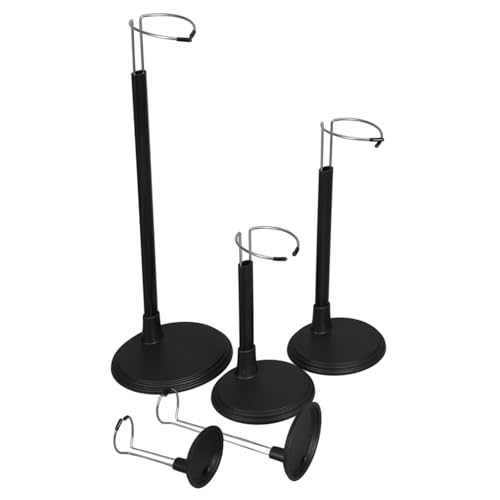 Alipis 5 Stück Stützrahmen für Puppen Anzeige Die Puppengestell Spielzeugständer Puppendekor Inhaber Figur Steht Figuren Zeigen Stand Figurenständer Puppenständer Rostfreier Stahl Schwarz von Alipis