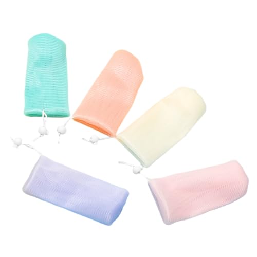 Alipis 5 Stück Teiliges Farbige Peeling Seifensäckchen aus Lagigem Dickem Netzstoff Sanfte Massage und Reichhaltiger Schaum für Feste Seife Vielseitig für Bad Dusche Reisen Geeignet Alipis 5 Stück Teiliges Farbige Peeling Seifensäckchen aus Lagigem Dickem Netzstoff Sanfte Massage und Reichhaltiger Schaum für Feste Seife Vielseitig für Bad Dusche Reisen Geeignet von Alipis