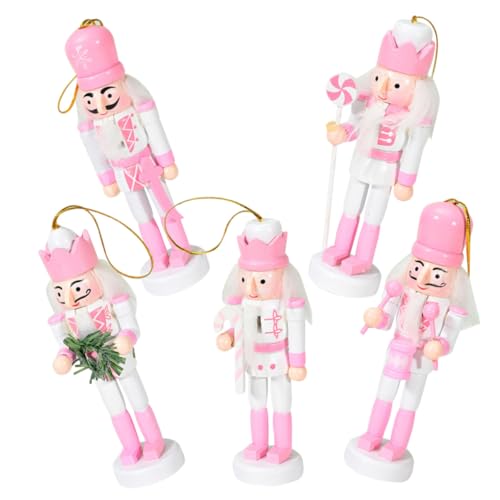 Alipis 5 Stück Teiliges Kleine Holz-Anhänger in Dekorative Weihnachts-deko Handgefertigte Hängende Figuren Stabile Holzfiguren für Baum Tisch und Alipis 5 Stück Teiliges Kleine Holz-Anhänger in Dekorative Weihnachts-deko Handgefertigte Hängende Figuren Stabile Holzfiguren für Baum Tisch und von Alipis