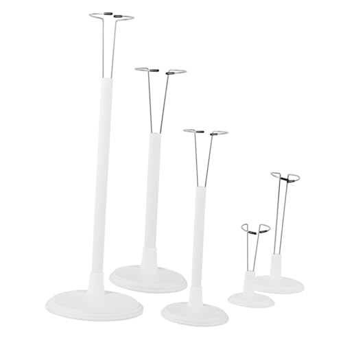 Alipis 5 Stück Teiliges Puppenständer Verstellbare Halterung für Puppen Verschiedene Stabiler Kunststoffsockel mit Metallstruktur für Präsentation von Figuren Alipis 5 Stück Teiliges Puppenständer Verstellbare Halterung für Puppen Verschiedene Stabiler Kunststoffsockel mit Metallstruktur für Präsentation von Figuren von Alipis