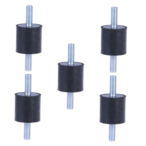 Alipis 5 Stück Vibrationsdämpfer Gummimontage Vibrations Isolatoren für Motoren Pumpen und Maschinen und Schützt vor Strukturellen Schäden von Alipis