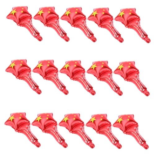 Alipis 50 Stück Handheld Aluminium Folienballons für Festivals Lustige Party Dekorationen für Erwachsene Wiederverwendbar und von Alipis