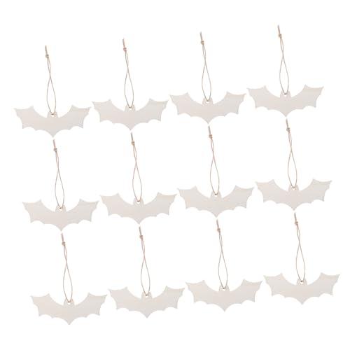 Alipis 50 Stück Holz Fledermaus Bastelsets Unlackiert mit Vorgebohrten Löchern Halloween Dekorationen zum Aufhängen Diy Holz Anhänger für Party Innen und Außenbereich Beige Alipis 50 Stück Holz Fledermaus Bastelsets Unlackiert mit Vorgebohrten Löchern Halloween Dekorationen zum Aufhängen Diy Holz Anhänger für Party Innen und Außenbereich Beige von Alipis