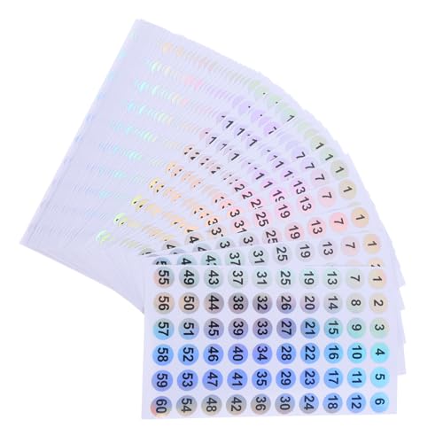 Alipis 50 Stück Kontinuierliche Zahlen -Tags Aufkleber mit kleinen Nummern nummerierte Etiketten selbstklebende Zahlen Aufklebernummer Hausnummernaufkleber für Fenster PVC Alipis 50 Stück Kontinuierliche Zahlen -Tags Aufkleber mit kleinen Nummern nummerierte Etiketten selbstklebende Zahlen Aufklebernummer Hausnummernaufkleber für Fenster PVC von Alipis