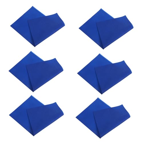 Alipis 50 Stück Saubere Papierservietten Lüfter Sackleinen Grad Willkommen Kuchen Hochzeit blaue servietten party servietten dekorative Papierservietten Servietten für den Haushalt Blue von Alipis