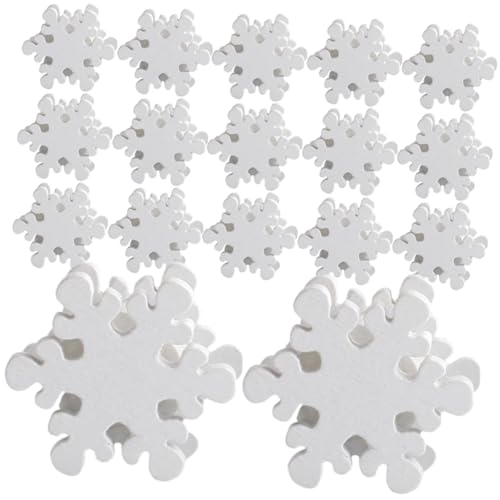 Alipis 50 Stück Teiliges Schneeflocken Form Holzperlen für DIY Schmuckherstellung Rustikale Weihnachtsdeko Glatte Oberfläche Langlebige Holzmaterialien für Bastelprojekte und Girlanden Alipis 50 Stück Teiliges Schneeflocken Form Holzperlen für DIY Schmuckherstellung Rustikale Weihnachtsdeko Glatte Oberfläche Langlebige Holzmaterialien für Bastelprojekte und Girlanden von Alipis