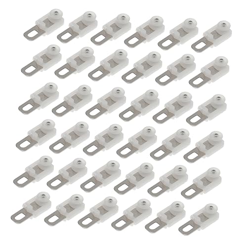 Alipis Rollgleiter Für Vorhänge 50 Stück Robuste Haken Aus Edelstahl Leichtgängige Gleitschiene Einfach Zu Montieren Alipis Rollgleiter Für Vorhänge 50 Stück Robuste Haken Aus Edelstahl Leichtgängige Gleitschiene Einfach Zu Montieren von Alipis