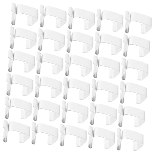 Alipis 50 Stück Weihnachtslicht Clips Groß Rostfreie Dachrinnenhaken für Außen Wetterfeste Einfache Montage Robuste Weihnachtslicht Halter für Sichere Lichterkettenbefestigung Alipis 50 Stück Weihnachtslicht Clips Groß Rostfreie Dachrinnenhaken für Außen Wetterfeste Einfache Montage Robuste Weihnachtslicht Halter für Sichere Lichterkettenbefestigung von Alipis