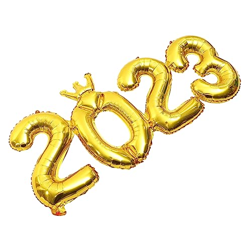 Alipis 5Sätze Zahlenballons aus Aluminiumfolie Goldene Neujahrs Dekoration für Partys Events und Foto Requisiten Große Luftballons für Festliche Alipis 5Sätze Zahlenballons aus Aluminiumfolie Goldene Neujahrs Dekoration für Partys Events und Foto Requisiten Große Luftballons für Festliche von Alipis