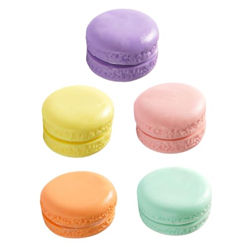 Alipis 5Stücke Gefälschte Macaron Modelle Aus PVC Realistische Kuchendekoration Für Fotografie Requisiten Und Party Dekoration Für Kreative Präsentationen Und von Alipis