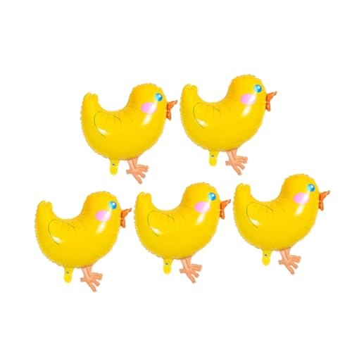 Alipis 5Stücke Niedliche Hühnerballons Aus Aluminiumfolie Für Babypartys Hochzeiten Und Geburtstagsfeiern Farmtier Dekoration Für Unvergessliche Feiern Jedem Innenhof Alipis 5Stücke Niedliche Hühnerballons Aus Aluminiumfolie Für Babypartys Hochzeiten Und Geburtstagsfeiern Farmtier Dekoration Für Unvergessliche Feiern Jedem Innenhof von Alipis