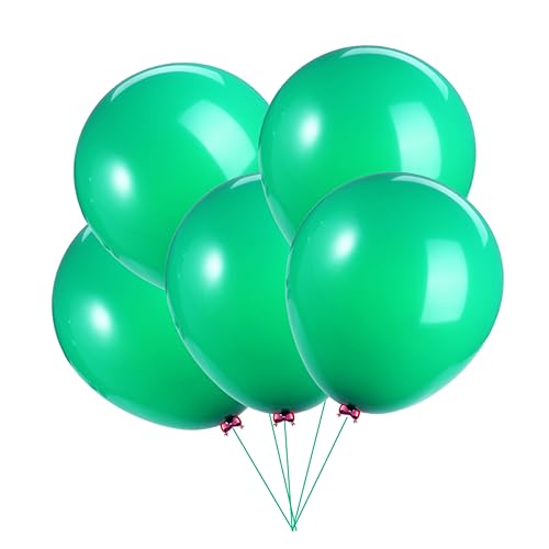 Alipis 36 Runde Latexballons Grüne Runde Ballons Für Partydekorationen Hochzeitsdeko Jungen Und Mädchen von Alipis