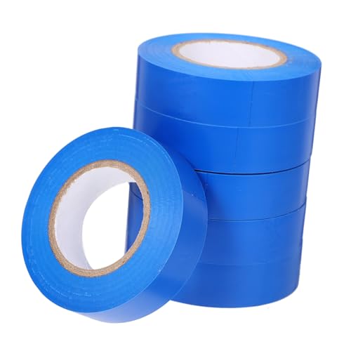 Alipis 6 Rollen Elektriker Isolierband Stark Haftendes Wasserdichtes PVC Klebeband Für Kabelisolierung Drahtbündelung Allwetter Elektrowartung Alipis 6 Rollen Elektriker Isolierband Stark Haftendes Wasserdichtes PVC Klebeband Für Kabelisolierung Drahtbündelung Allwetter Elektrowartung von Alipis