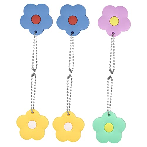 Alipis 6 Stck Silicone Schlüsselkappen mit Blumen Design Teiliges für Hausschlüssel Praktische und Süße Schlüsselabdeckungen zur Einfachen Identifikation von Schlüsseln Farbenfroh und Alipis 6 Stck Silicone Schlüsselkappen mit Blumen Design Teiliges für Hausschlüssel Praktische und Süße Schlüsselabdeckungen zur Einfachen Identifikation von Schlüsseln Farbenfroh und von Alipis