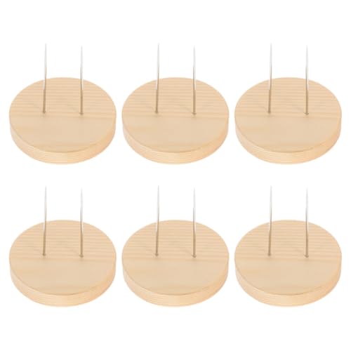 Alipis 6 Stück Holz puppenständer Stabile Runde Basen Vielseitiger Display halter für Puppen und Figuren Kompakt Robust für Sammler und Bastler Alipis 6 Stück Holz puppenständer Stabile Runde Basen Vielseitiger Display halter für Puppen und Figuren Kompakt Robust für Sammler und Bastler von Alipis