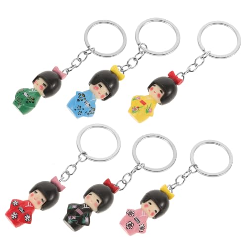 Alipis 6 Stück Kawaii Kimono Puppen Schlüsselanhänger Teiliges zur Dekoration von Taschen und Schlüsseln als für Festliche Anlässe Zufällige Farben Zufällige Farbe Zufällige Farbe Alipis 6 Stück Kawaii Kimono Puppen Schlüsselanhänger Teiliges zur Dekoration von Taschen und Schlüsseln als für Festliche Anlässe Zufällige Farben Zufällige Farbe Zufällige Farbe von Alipis