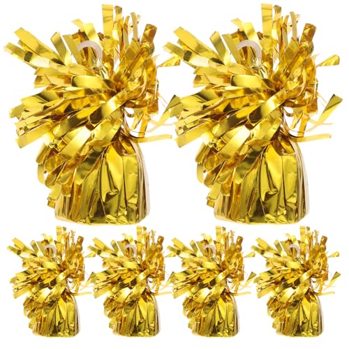 Alipis 6 Stück Teiliges Ballongewichte Robuste Beschwerer für Luftballons für Hochzeiten Partys und Feiertagsdekorationen Wiederverwendbar und Elegant Gestaltet von Alipis