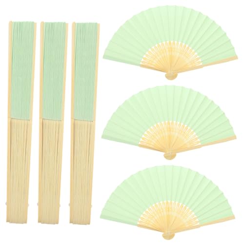 Alipis 6 Stück Teiliges Chinesischer Faltfächer aus Handheld Fan für Hochzeiten Partys und Tanz Dekorative Fächer mit Einzigartigem Muster Fruchtgrün Alipis 6 Stück Teiliges Chinesischer Faltfächer aus Handheld Fan für Hochzeiten Partys und Tanz Dekorative Fächer mit Einzigartigem Muster Fruchtgrün von Alipis