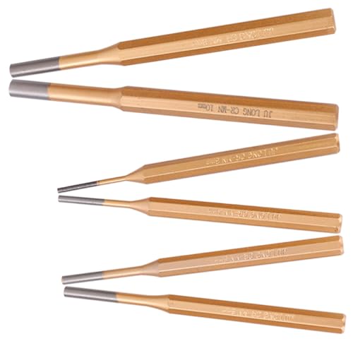 Alipis 6 Stück Teiliges Pin Punch Set Hochlegiertem Werkzeug für Maschinenwartung und Reparaturen für Diy Enthusiasten und Profis Alipis 6 Stück Teiliges Pin Punch Set Hochlegiertem Werkzeug für Maschinenwartung und Reparaturen für Diy Enthusiasten und Profis von Alipis