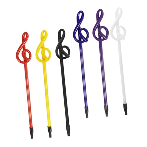 Alipis 6St Kugelschreiber mit Musiknoten Musik-Kugelschreiber Kugelschreiber füllen Musik Geschenkartikel für Musiker lustiger Stift Coole Stifte für Musikpreise Plastik Alipis 6St Kugelschreiber mit Musiknoten Musik-Kugelschreiber Kugelschreiber füllen Musik Geschenkartikel für Musiker lustiger Stift Coole Stifte für Musikpreise Plastik von Alipis