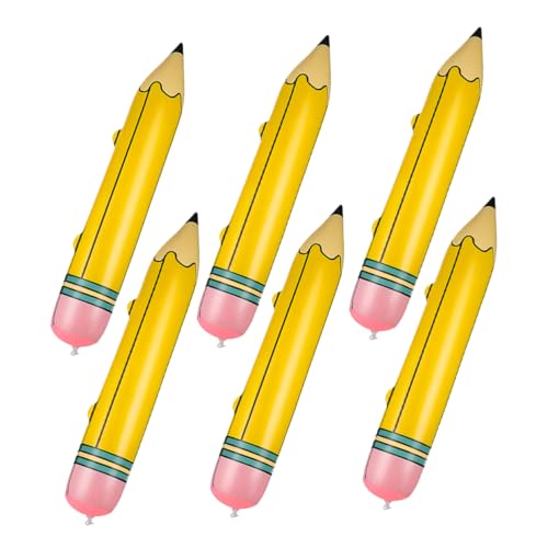 Alipis 6Stücke Aufblasbare Bleistift Dekoration Ballons für Geburtstagsparty Große Schulbedarf Dekoration für Klassenzimmer und Garten Lebendige Farben Leicht Aufzuhängen Alipis 6Stücke Aufblasbare Bleistift Dekoration Ballons für Geburtstagsparty Große Schulbedarf Dekoration für Klassenzimmer und Garten Lebendige Farben Leicht Aufzuhängen von Alipis