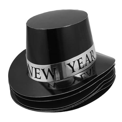 Alipis 6st Schwarzgoldener Hut Frohes Neues Jahr Hüte Frohes Neues Jahr Zylinder Silvester-zylinder Neujahrshüte Frohes Neues Jahr Partyhüte Silvester Partyhüte Silvesterhut Silver Papier Alipis 6st Schwarzgoldener Hut Frohes Neues Jahr Hüte Frohes Neues Jahr Zylinder Silvester-zylinder Neujahrshüte Frohes Neues Jahr Partyhüte Silvester Partyhüte Silvesterhut Silver Papier von Alipis
