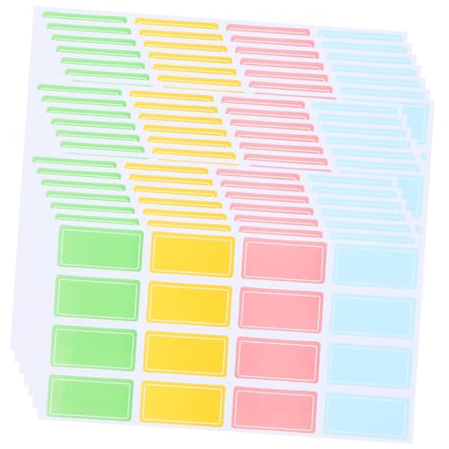 Alipis 70 Blatt Wasserdichte klebrige Noten klein Organisation entfernbare Etiketten leer Du aufkleber Etiketten für die Aufbewahrung in der Küche selbstklebende Blanko-Etiketten Papier Alipis 70 Blatt Wasserdichte klebrige Noten klein Organisation entfernbare Etiketten leer Du aufkleber Etiketten für die Aufbewahrung in der Küche selbstklebende Blanko-Etiketten Papier von Alipis