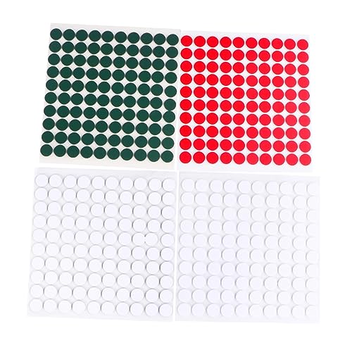 Alipis 8 Blatt Doppelseitiges Klebeband Stark Haftende Klebepunkte für Kreative Diy Projekte für Stoffe Leicht Ablösbar ohne Rückstände von Alipis