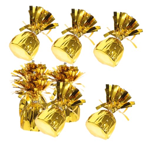 Alipis 8 Stück Ballongewichte Set Gold Gewichte Für Luftballons Tischdekoration DIY Für Geburtstag, Hochzeit, Babyparty, Party Alipis 8 Stück Ballongewichte Set Gold Gewichte Für Luftballons Tischdekoration DIY Für Geburtstag, Hochzeit, Babyparty, Party von Alipis
