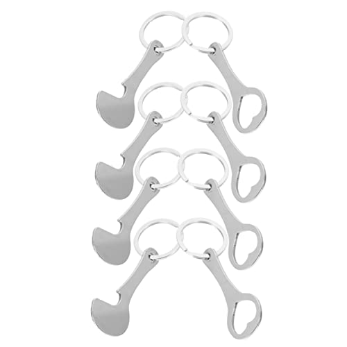 Alipis 8 Stück Einkaufswagen Chip Schlüsselanhänger Praktische Trolley Tokens für Alltag Abziehbar und als Schlüsselring für Familie und Freunde von Alipis