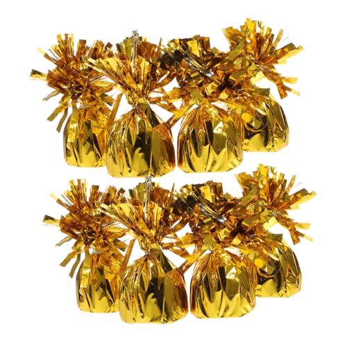 Alipis 8 Stück Gewichte Metallic Gold Schwere Halter für Tischdekoration Hochzeiten Geburtstagsfeiern und Weihnachtsfeste und Auffällig für Heliumballons Alipis 8 Stück Gewichte Metallic Gold Schwere Halter für Tischdekoration Hochzeiten Geburtstagsfeiern und Weihnachtsfeste und Auffällig für Heliumballons von Alipis